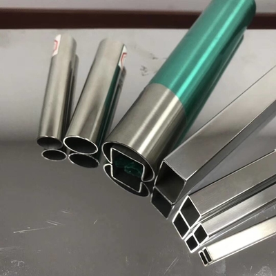 Thick Wall Seamless Stainless Steel Pipe Brushed 201 50mm