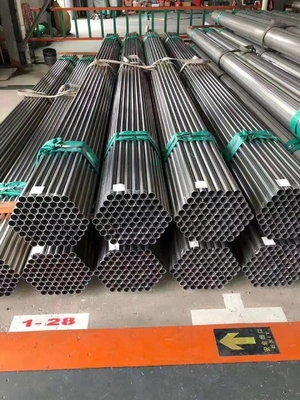 ASTM 304L 316L Stainless Steel Welded Sanitary Pipe 500mm Polished Surface For Food
