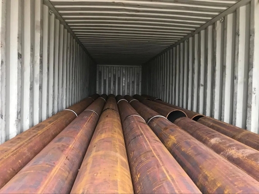 ASTM A335 Alloy Steel Seamless Pipe Tube 5mm 80mm Thick Wall Weld
