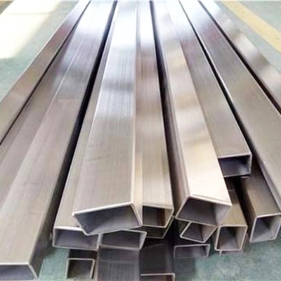 High Strength 309s 410 430 Ss Square Round Tube BA 4k 8k Surface Rectangular Stainless Steel Pipe For Construction