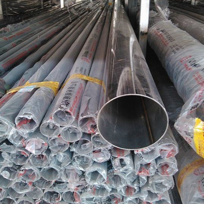 Polished Decorative Stainless Steel Pipe Tube Customizable 16mm - 600mm 304 316