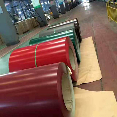 Galvanized PPGL Steel Coil Colour Coated Prepainted Roofing Sheet Hot Dip Zinc