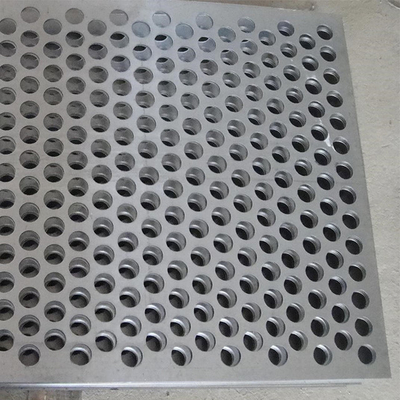 3000mm SS 304 316 Stainless Steel Wire Mesh Round Hole Perforated Sheet Metal