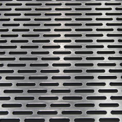 3000mm SS 304 316 Stainless Steel Wire Mesh Round Hole Perforated Sheet Metal