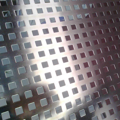 3000mm SS 304 316 Stainless Steel Wire Mesh Round Hole Perforated Sheet Metal