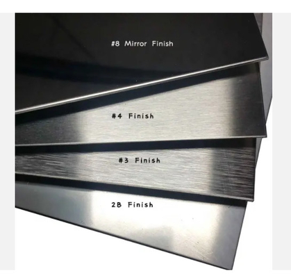 EN JIS Stainless Steel Plate Sheet 1000mm AISI ASTM Food Grade