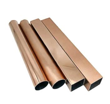 SS430 Stainless Steel Decorative Pipe 4mm 5mm OD Tube Hot Rolled