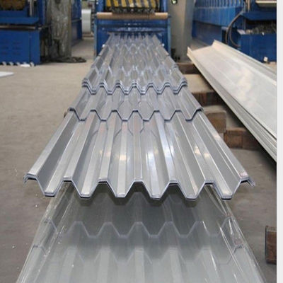 Building Wall And Roof Aluminized Zinc Pressed Steel Plate Roof Decoration Water Corrugated Aluminum Plating  Zinc Corru