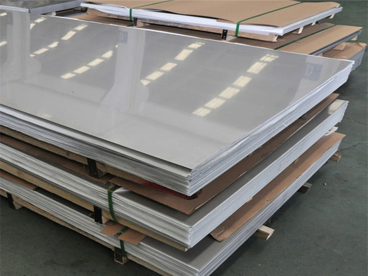 Brushed Surface Stainless Steel Sheet AISI 316L BA 8K 300mm