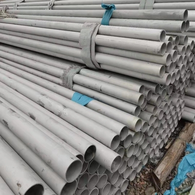 Sch40 SS Seamless Pipe Stainless Steel Pipe OD 6mm For Petrochemical, chemical, Marine, food processing