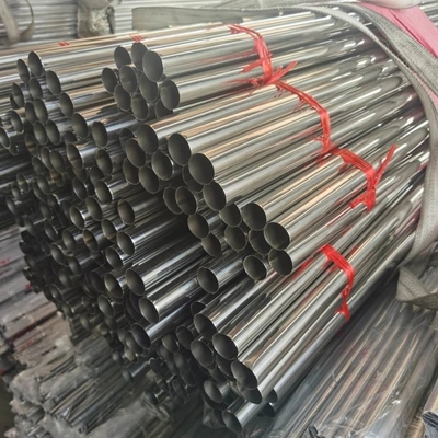 904L 2507 Seamless Stainless Steel Round Pipe 4K 8K Finished Shining Surface