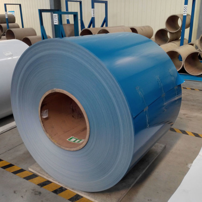 Az150 Color Coated PPGL Steel Coil Galvalume For Roofing Sheet 2200mm