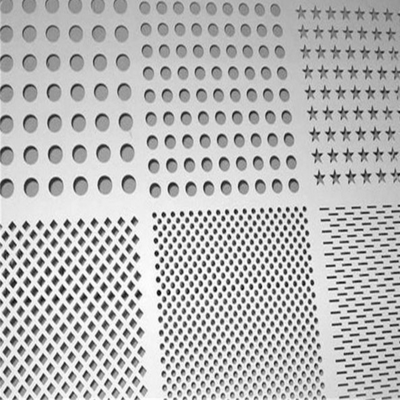 3000mm SS 304 316 Stainless Steel Wire Mesh Round Hole Perforated Sheet Metal