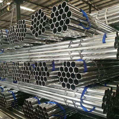 Q195 Q235 Q355 Galvanized Iron Pipe Round Tube STD SCH40 SCH60