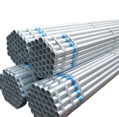 JIS SPHC Galvanized Welded Gi Steel Pipe Hot Dipped Galvanized 500g/M2