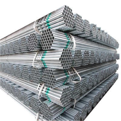 16mn BA 2B Zinc Coated Hot Dip Galvanized Steel Pipe 5.8m 6m 10m