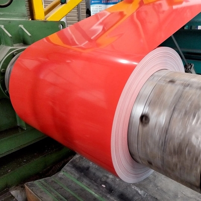 Cold Rolled PPGL Galvanized Steel Coil Ral Color Coated Prepainted Hot Dipped Dx51d SGCC